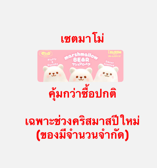 เซตมาโม่ ของที่ได้ทุกชิ้นเป็นมาโม่